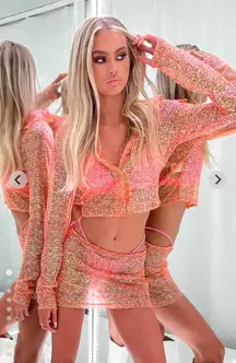 Two Piece Orange Set