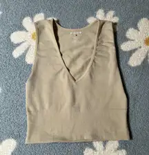 Crop Top, Neutral Size S/m