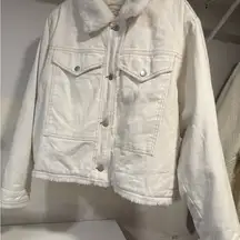 Universal Thread Off-White Jean Jacket