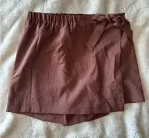 Brown Shein Skort