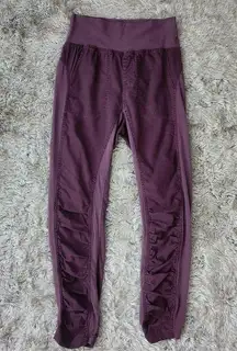 XCVI Wearables High Waist Penny Legging Eggplant Purple Women's Size Medium