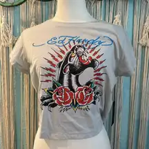 Ed Hardy NWT  tattoo flash shirt