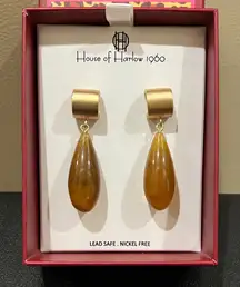 House of Harlow 1960 | Amber Style Teardrop Earrings