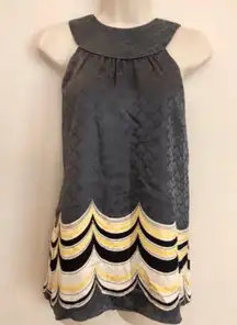 Never Worn Classic Alice & Tricia silk halter style top. Sz Medium