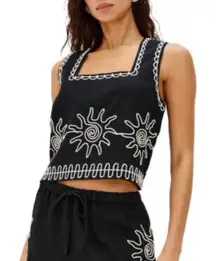 Rails X L Space Akita Linen Top