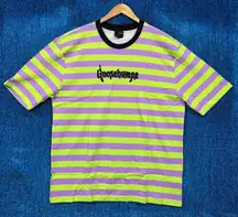 Dumbgood x Goosebumps “Logo Stripped” Graphic T-Shirt Size Extra Large