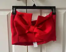 red bow top