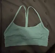Teal lululemon sports bra 