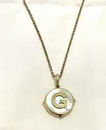 Kendra Scott Reversible G Necklace