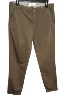 NWOT‎ Joie Women's Olive Chino Pants Size 27