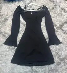 Black Cut Out Dress