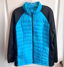 32 DEGREES Down Puffer Jacket Waterproof Nylon Women XL Lightweight Packable