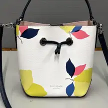 Women's Kate Spade New York Eva Lemon Zest Small Bucket, Preloved excellent con!