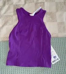 NWT Lululemon Nulux Racerback Cropped Run Tank size 4