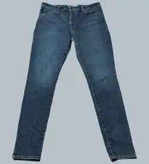 vintage Levi's 720 Women's high rise super skinny medium wash straight cotton