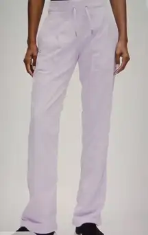 Lululemon Dance Studio High Rise Lined Full Length Jogger Lavender  FrostSize 8