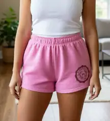 PINK VICTORIA'S SECRET | Pink Fleece Sweat Shorts Sz XS