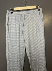 Danskin Pants Womens Medium Gray Joggers Waffle Knit Drawstring 798137