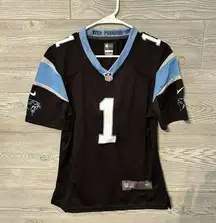 Nike  Womens Cam Newton Carolina Panthers sz M NFL Stitched Auth Football Jersey