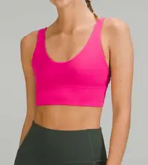 Lululemon Align Reversible Sports Bra Light Support A/B Cup Sonic Pink 10