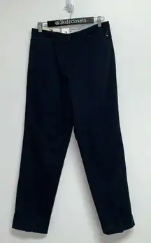 Tommy Hilfiger Pants Vtg 2000's Womens Classic Fit Size 12 Navy Blue Cotton