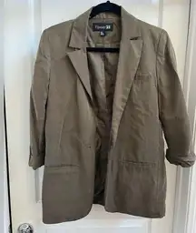 Olive green blazer