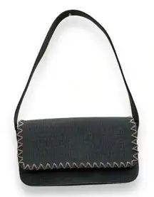 Stuart Weitzman Handbag Solid Green Textured Shoulder‎ Bag Purse with Dust Bag