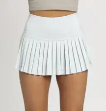 Gold Hinge Ice Blue Tennis Skirt nwt