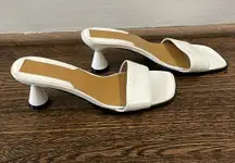 Jaggar the Label White Heeled Sandals