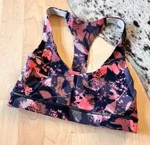 LULULEMON Red Break Free Bra Nulux Sports Bra‎ Size 6