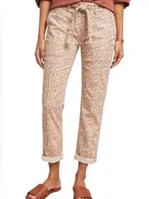 Anthropologie Cheetah Leopard Animal Print Wanderer Pants 26