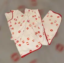 LAKE pajamas and Kate Schelter Kiss Print Pajama