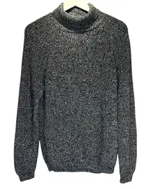 Zara Women’s Marled High Neck Chunky Oversized Sweater Size Medium