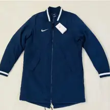 NWT NIKE Dugout Long Full Zip Parka Jacket | Navy | Women's  XL  DC9103-419