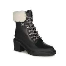 Emu Australia Okab Hi Leather Boots in Black