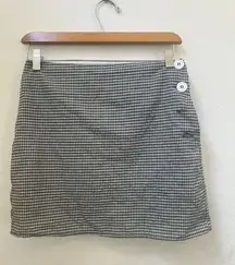 URBAN OUTFITTERS PLAID MINI SKIRT SMALL (L4)
