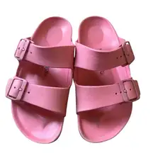 Birkenstock Arizona Essentials EVA Pink Sandals Waterproof Slip On‎ Size 7