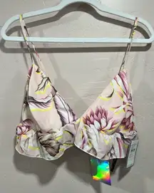 NWT! Missguided Floral Crop Top
