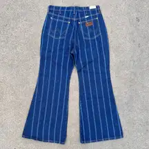 Wrangler Wanderer High Rise Flare Laser Stripe Jeans 32/30