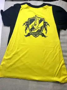 Harry Potter Ravenclaw Cape T Shirt Unisex Size‎ Medium Navy & Yellow