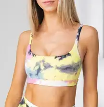 NEW Balance Athletica Vitality Ignite Bra Tie Dye Size Large