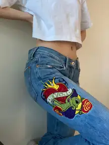 American Republic Vintage low rise bootcut jeans