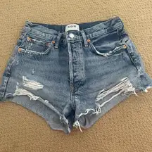 Cutoff Denim Shorts