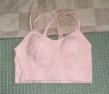 Lululemon Strawberry Milkshake Like a Cloud Bra