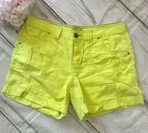 Apt 9 Neon Green Summer Shorts Size 10