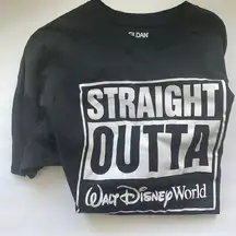 Disney ‘Straight Outta Walt  World’ graphic print t-shirt, size 2XL