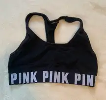 VS PINK Logo Sports Bra Bralette 
