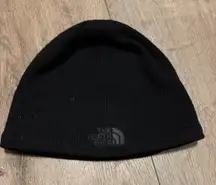 Black North Face Beanie