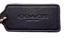 Coach  Black Replacement Hangtag Bag