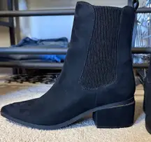 Express Black Ankle Booties
